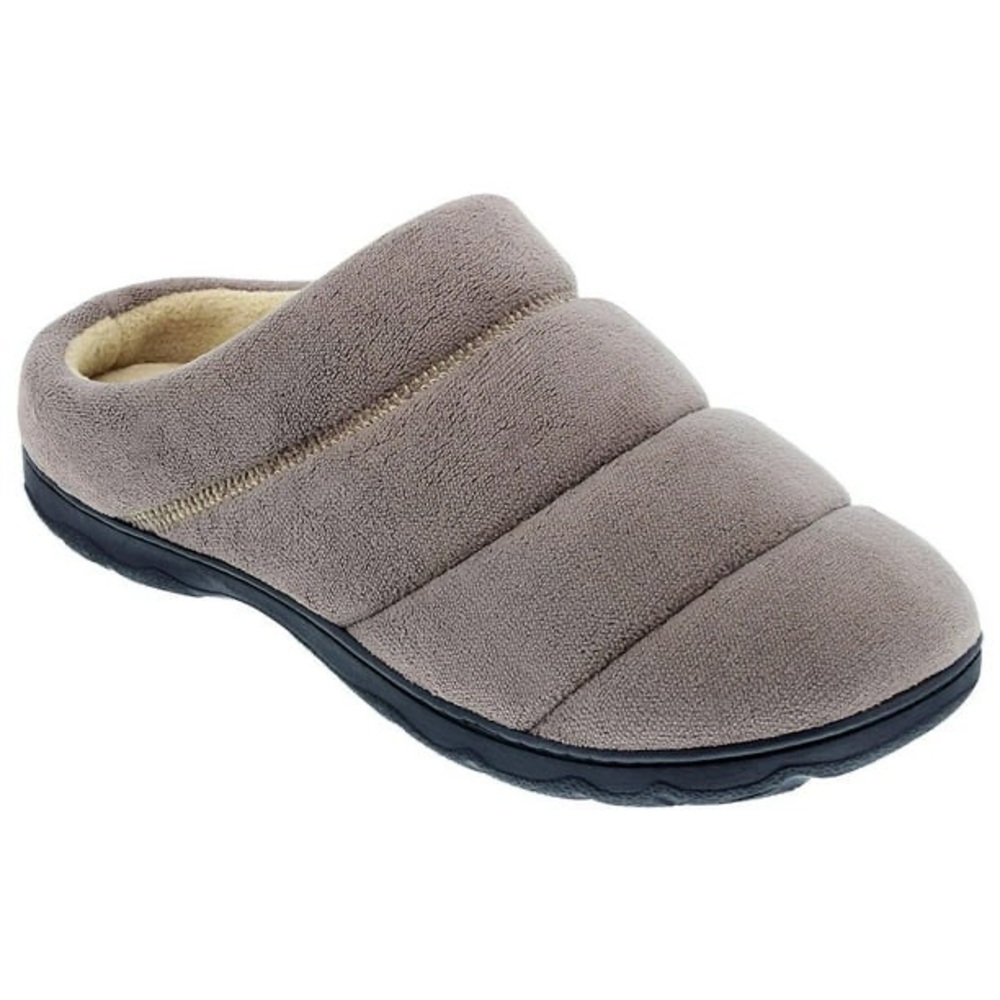 Isotoner Men's Rhys Puffer Slippers | Size 9.5-10.5